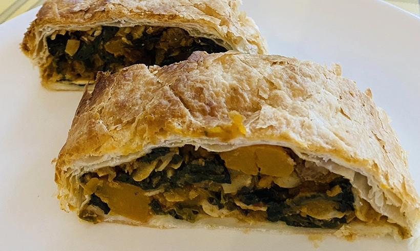 Vegan Spice Vegetable Strudel copy